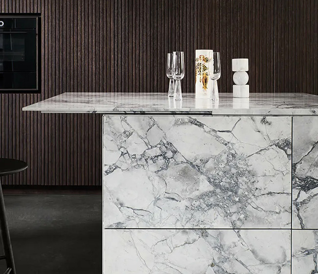 Cuisine quartzite haut de gamme Eggersmann